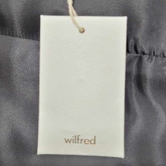 NWT Aritzia Wilfred Darmon Wool Blend Houndstooth Plaid Blazer Size 6 Gray Black - Picture 14 of 15